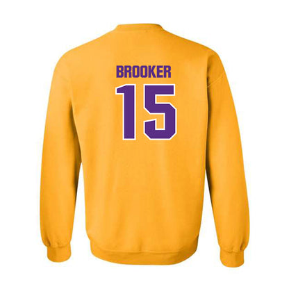 LSU - NCAA Women's Volleyball : Lauren Brooker - Sports Shersey Crewneck Sweatshirt-1