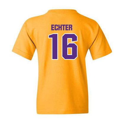 LSU - NCAA Women's Volleyball : Ellie Echter - Sports Shersey Youth T-Shirt