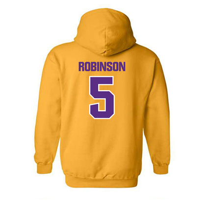 LSU - NCAA Women's Volleyball : Jurnee Robinson - Sports Shersey Hooded Sweatshirt