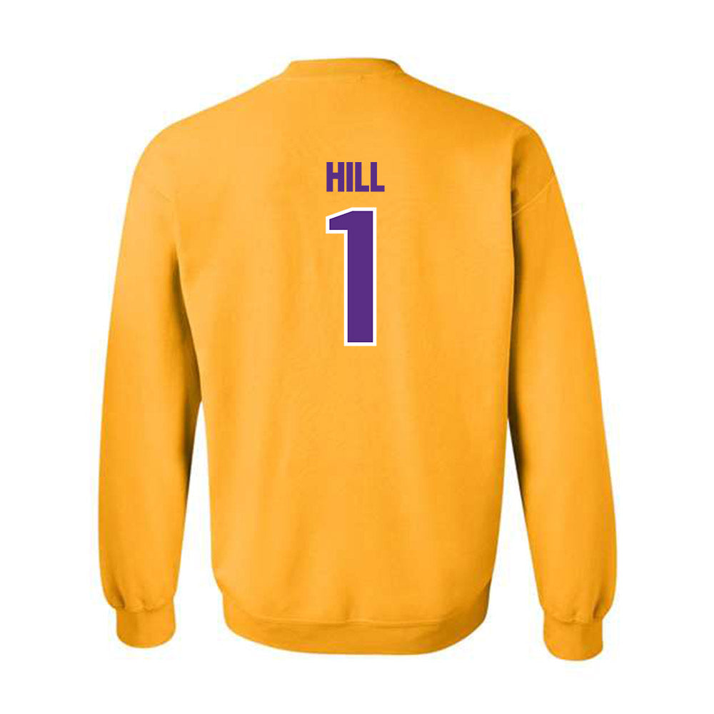 LSU - NCAA Women's Volleyball : Samarah Hill - Sports Shersey Crewneck Sweatshirt