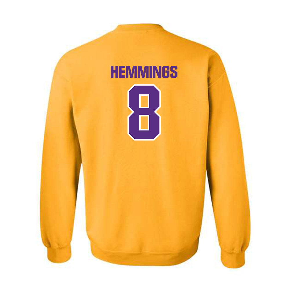 LSU - NCAA Women's Volleyball : Ella Hemmings - Sports Shersey Crewneck Sweatshirt