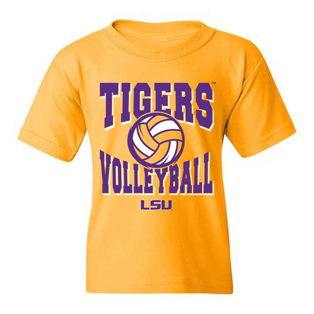 LSU - NCAA Women's Volleyball : Bri Zamora - Sports Shersey Youth T-Shirt