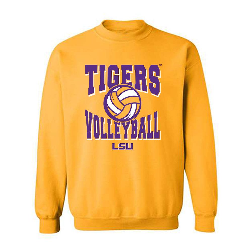 LSU - NCAA Women's Volleyball : Laurel Cassidy - Sports Shersey Crewneck Sweatshirt-0