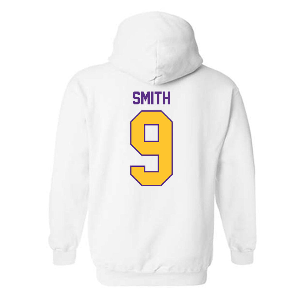 LSU - NCAA Women's Soccer : Amy Smith - Sports Shersey Hooded Sweatshirt-1