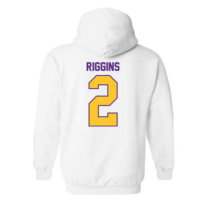 LSU - NCAA Women's Soccer : Alicia Riggins - Sports Shersey Hooded Sweatshirt