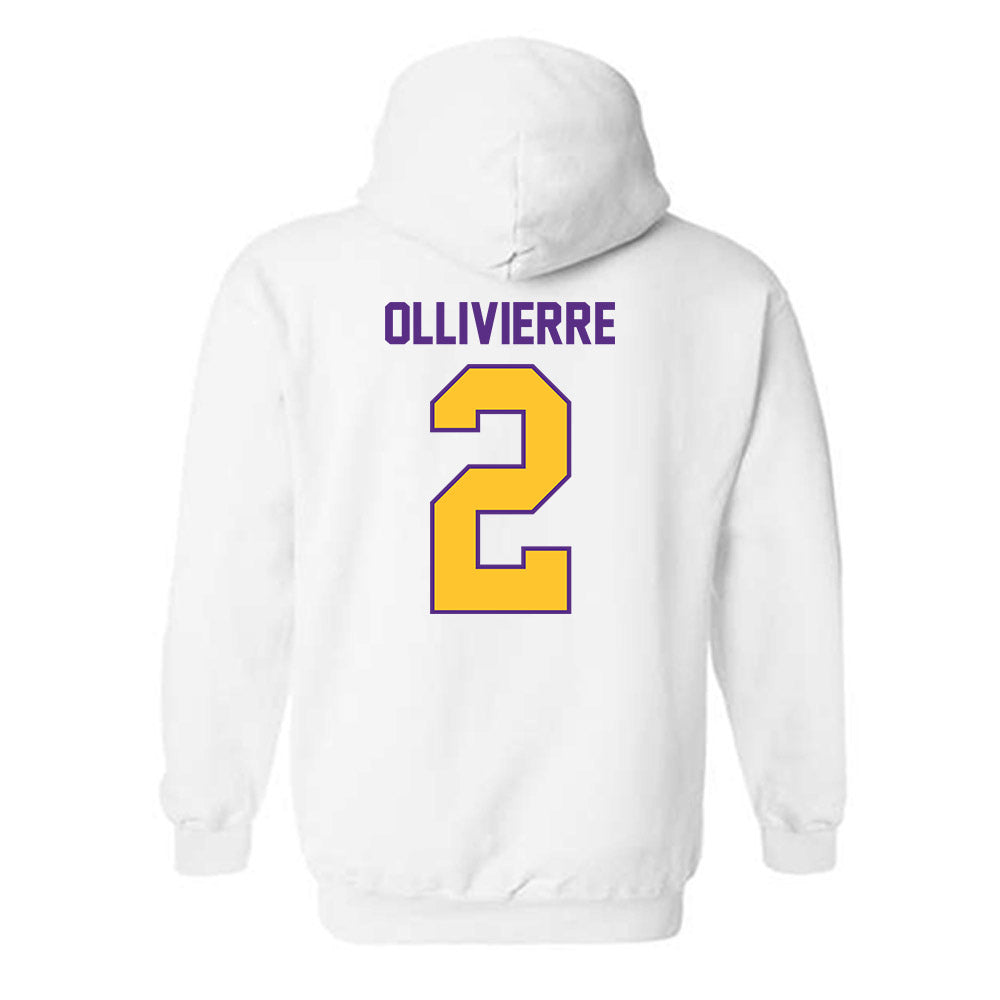 LSU - NCAA Women's Soccer : Jocelyn Ollivierre - Sports Shersey Hooded Sweatshirt-1