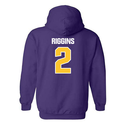 LSU - NCAA Women's Soccer : Alicia Riggins - Sports Shersey Hooded Sweatshirt