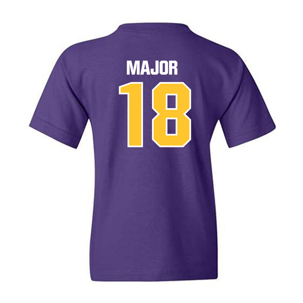 LSU - NCAA Women's Soccer : Kelsey Major - Sports Shersey Youth T-Shirt-1