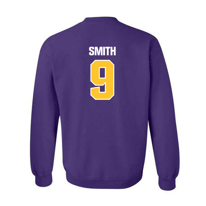 LSU - NCAA Women's Soccer : Amy Smith - Sports Shersey Crewneck Sweatshirt-1