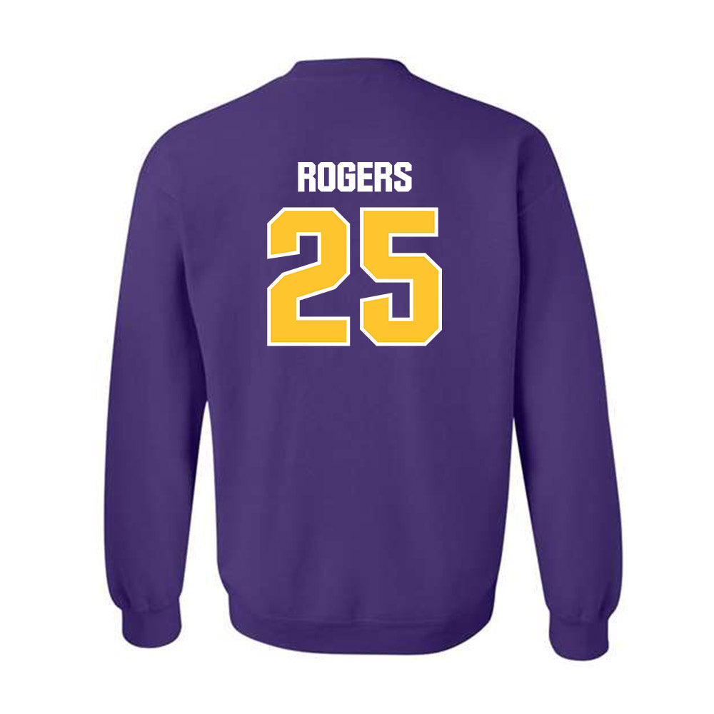 LSU - NCAA Women's Soccer : Senai Rogers - Sports Shersey Crewneck Sweatshirt-1
