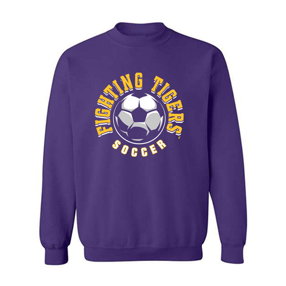 LSU - NCAA Women's Soccer : Kelsey Major - Sports Shersey Crewneck Sweatshirt-0