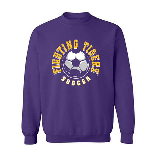 LSU - NCAA Women's Soccer : Kelsey Major - Sports Shersey Crewneck Sweatshirt-0