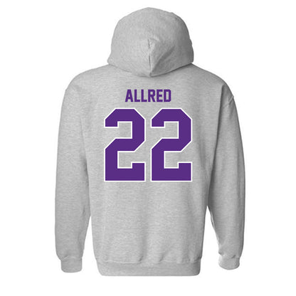 LSU - NCAA Beach Volleyball : Reilly Allred - Sports Shersey Hooded Sweatshirt