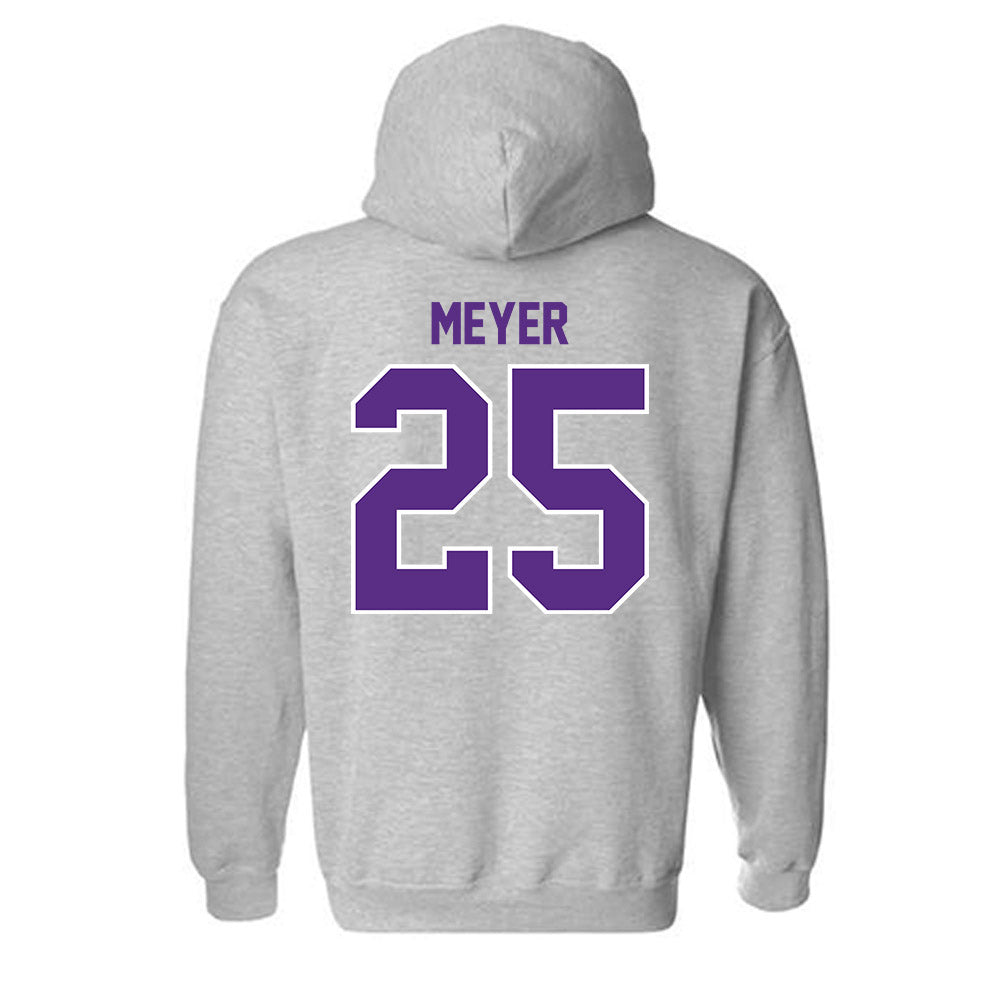 LSU - NCAA Beach Volleyball : Emily Meyer - Sports Shersey Hooded Sweatshirt