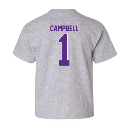 LSU - NCAA Beach Volleyball : Gracey James Campbell - Sports Shersey Youth T-Shirt