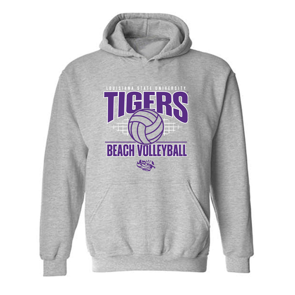 LSU - NCAA Beach Volleyball : Brooke Blutreich - Sports Shersey Hooded Sweatshirt