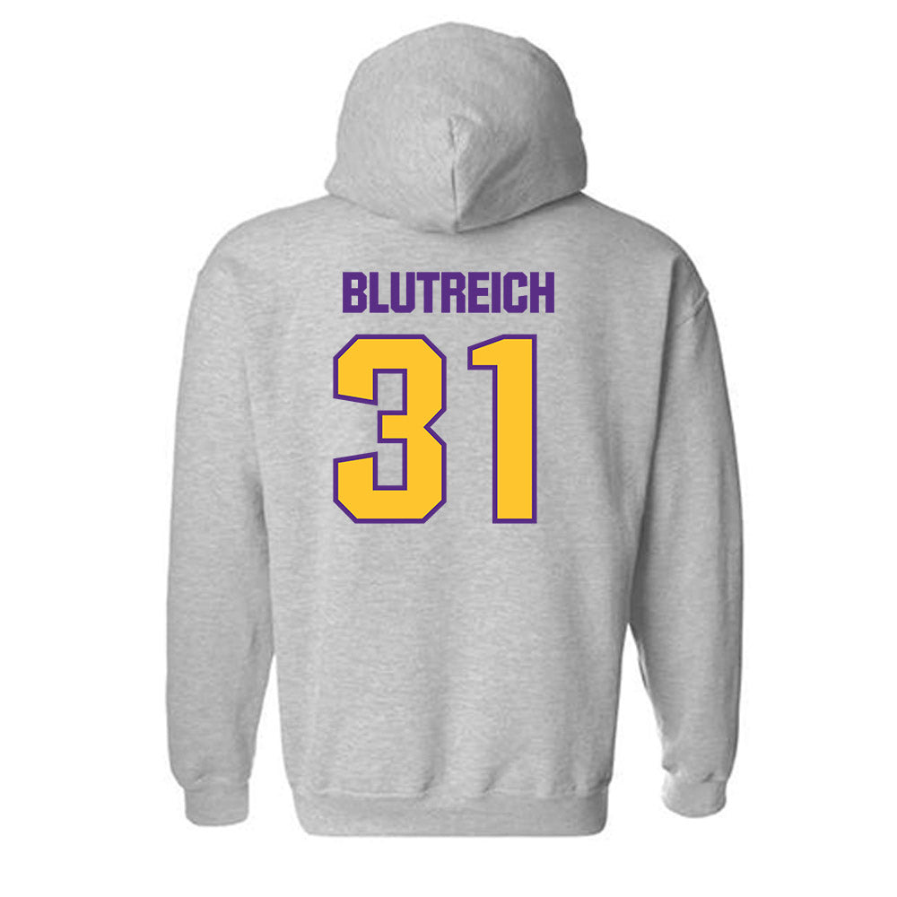 LSU - NCAA Beach Volleyball : Brooke Blutreich - Sports Shersey Hooded Sweatshirt