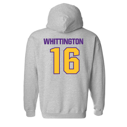 LSU - NCAA Beach Volleyball : Maddie Whittington - Sports Shersey Hooded Sweatshirt