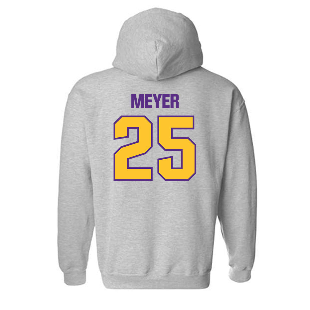 LSU - NCAA Beach Volleyball : Emily Meyer - Sports Shersey Hooded Sweatshirt