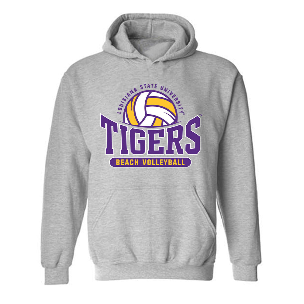 LSU - NCAA Beach Volleyball : Melia Lindner - Sports Shersey Hooded Sweatshirt