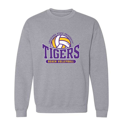 LSU - NCAA Beach Volleyball : Gracey James Campbell - Sports Shersey Crewneck Sweatshirt