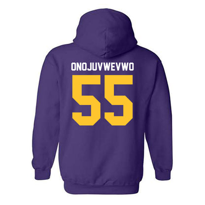 LSU - NCAA Women's Track & Field : Ella Onojuvwevwo - Classic Shersey Hooded Sweatshirt-1