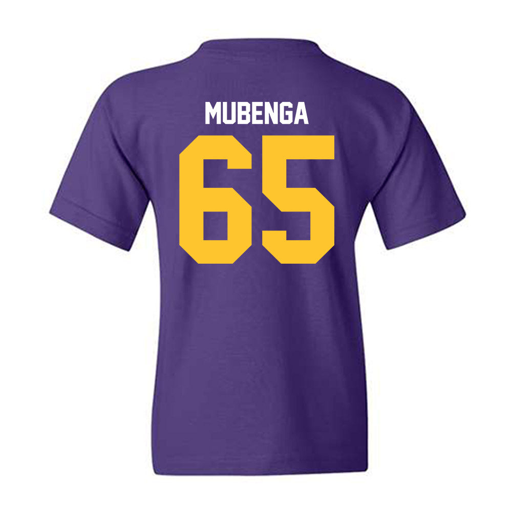 LSU - NCAA Football : Paul Mubenga - Classic Shersey Youth T-Shirt-1