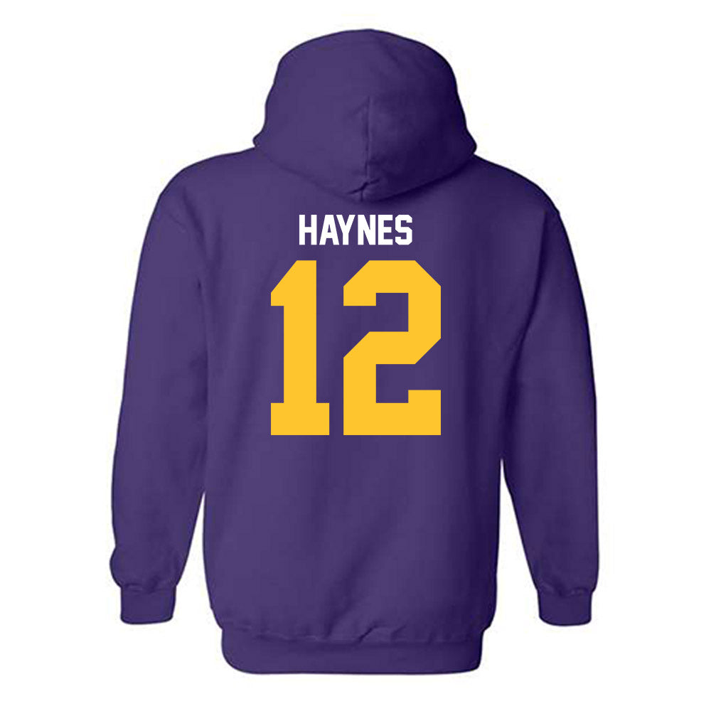 LSU - NCAA Beach Volleyball : Amber Haynes - Classic Shersey Hooded Sweatshirt