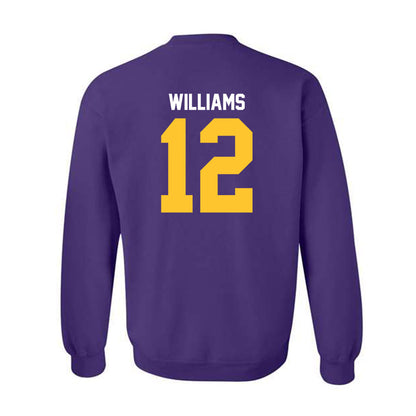 LSU - NCAA Men's Basketball : KJ Williams - Classic Shersey Crewneck Sweatshirt