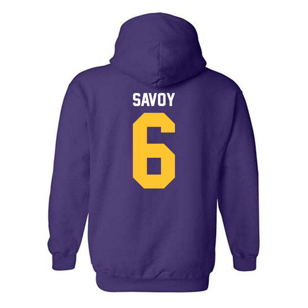 LSU - NCAA Softball : Abigail Savoy - Classic Shersey Hooded Sweatshirt