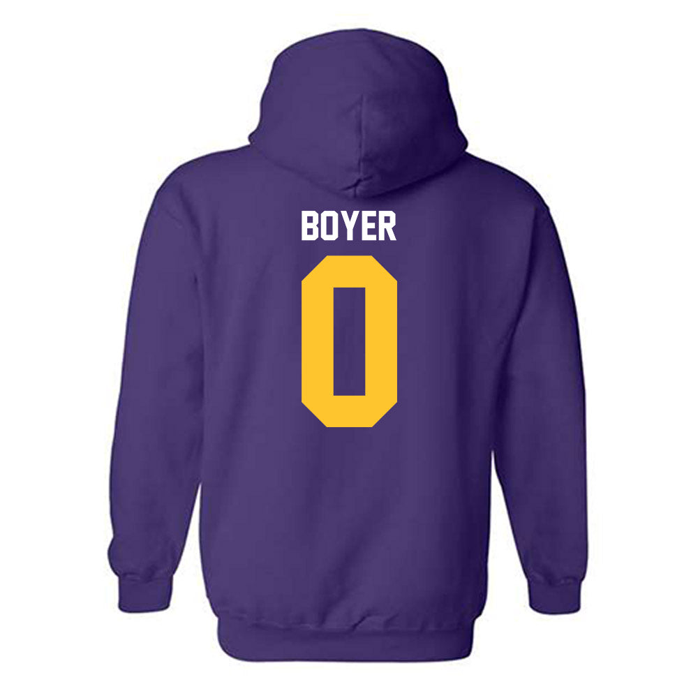 LSU - NCAA Women's Volleyball : Mackenzie Boyer - Classic Shersey Hooded Sweatshirt