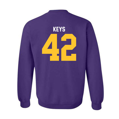 LSU - NCAA Football : Davhon Keys - Classic Shersey Crewneck Sweatshirt