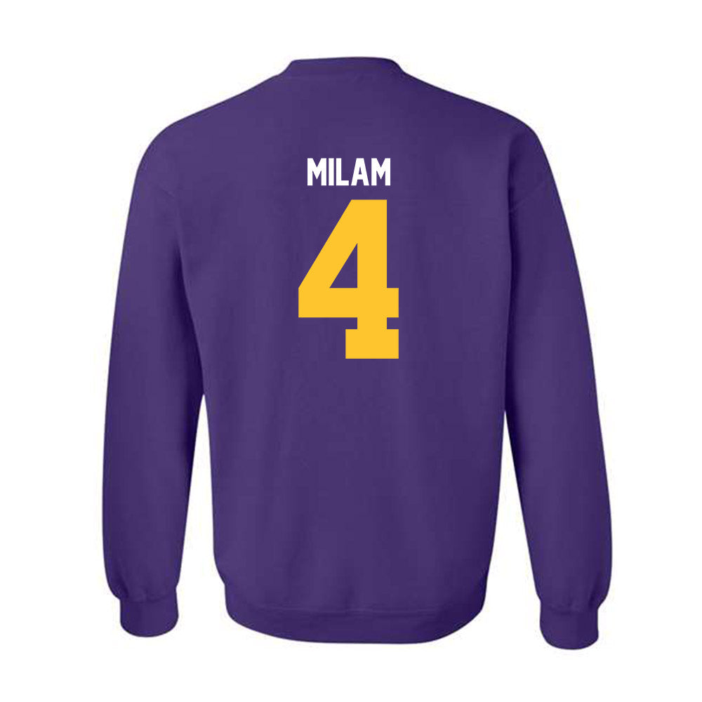 LSU - NCAA Baseball : Steven Milam - Classic Shersey Crewneck Sweatshirt