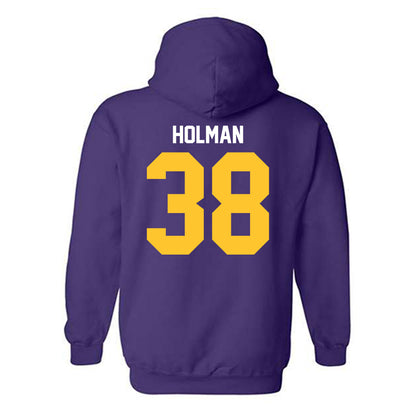 LSU - NCAA Baseball : Luke Holman - Classic Shersey Hooded Sweatshirt