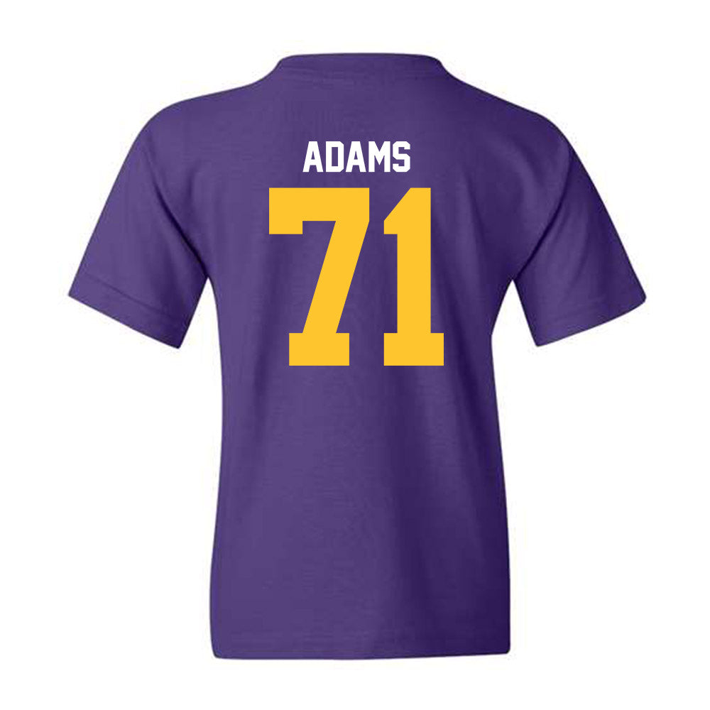 LSU - NCAA Football : Tyree Adams - Classic Shersey Youth T-Shirt