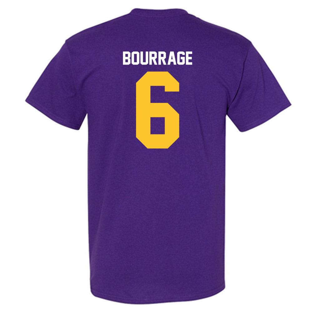 LSU - NCAA Women's Basketball : Divine Bourrage - Classic Shersey T-Shirt-1