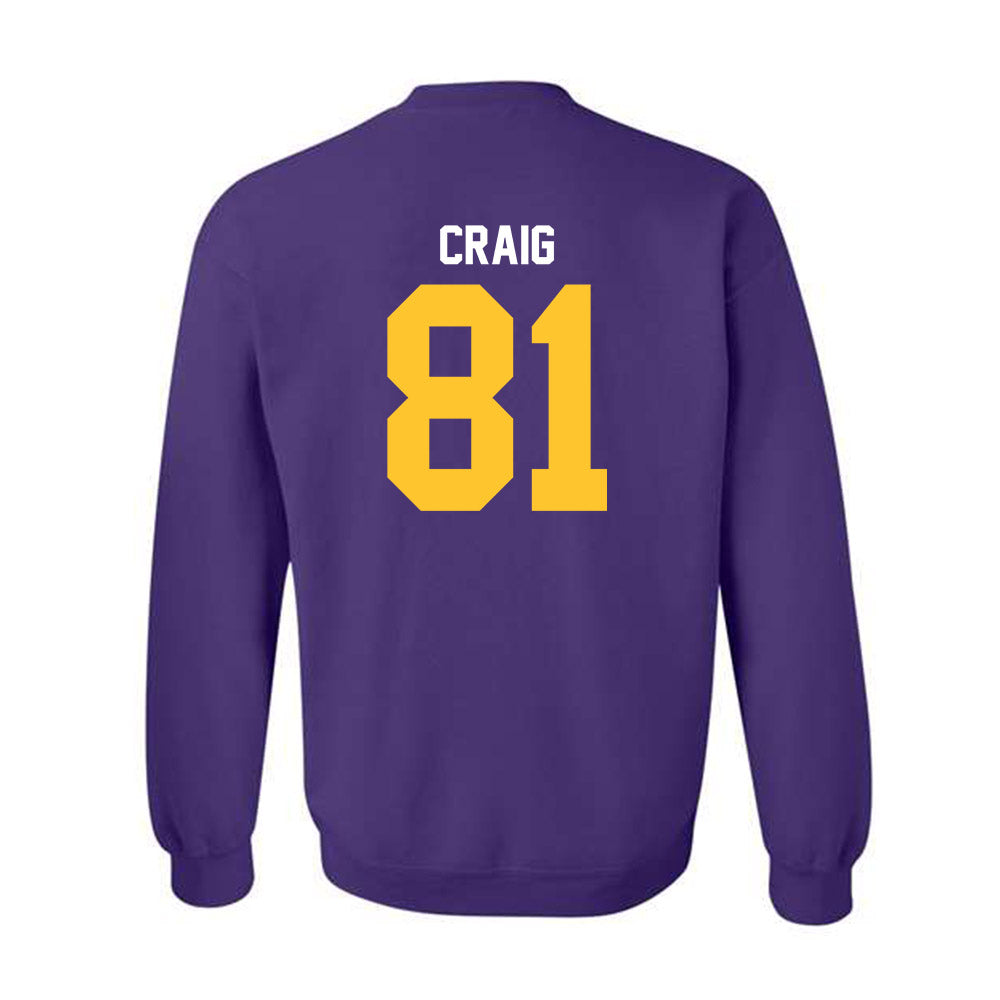LSU - NCAA Football : Landon Craig - Classic Shersey Crewneck Sweatshirt-1