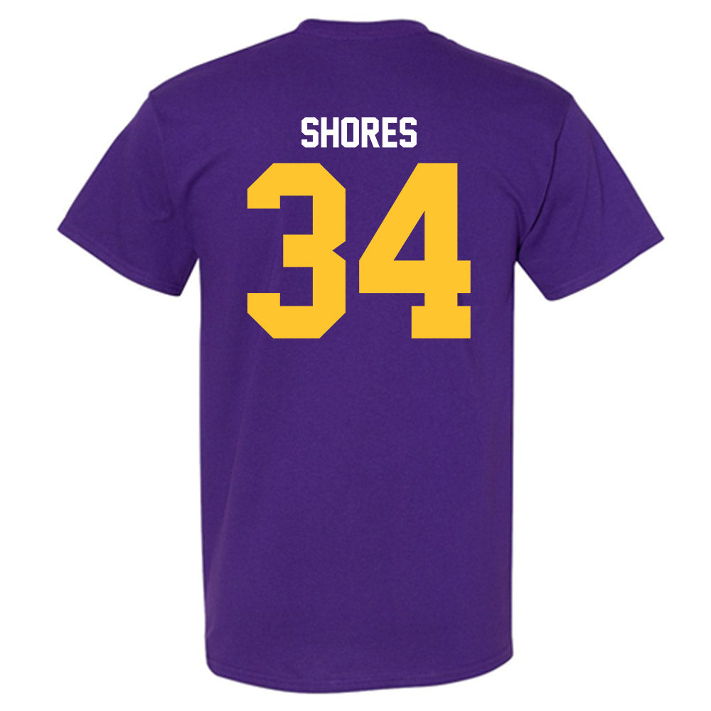 LSU - NCAA Baseball : Chase Shores - Classic Shersey T-Shirt