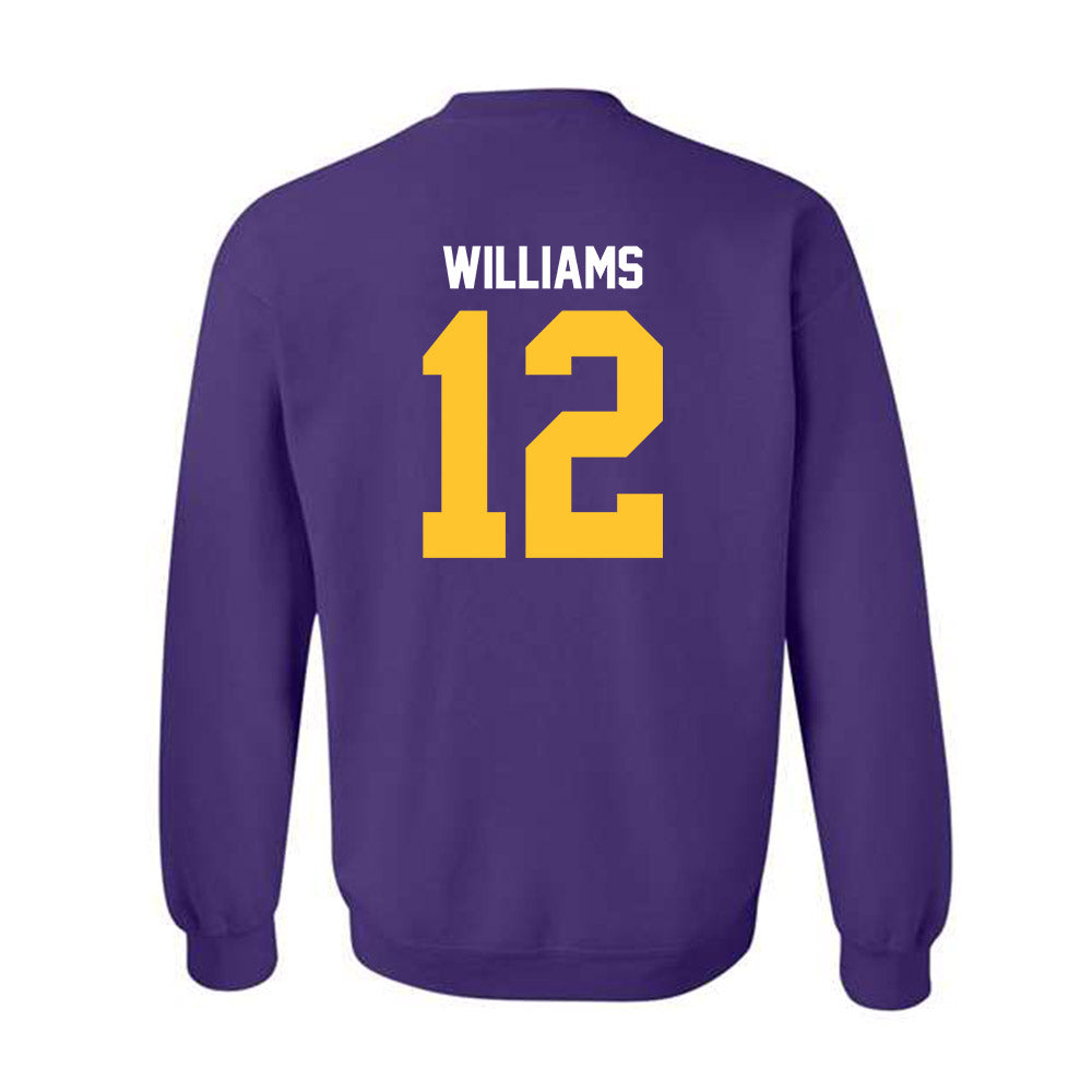 LSU - NCAA Women's Basketball : Mikaylah Williams - Classic Shersey Crewneck Sweatshirt-1