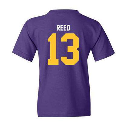 LSU - NCAA Men's Basketball : Jalen Reed - Classic Shersey Youth T-Shirt