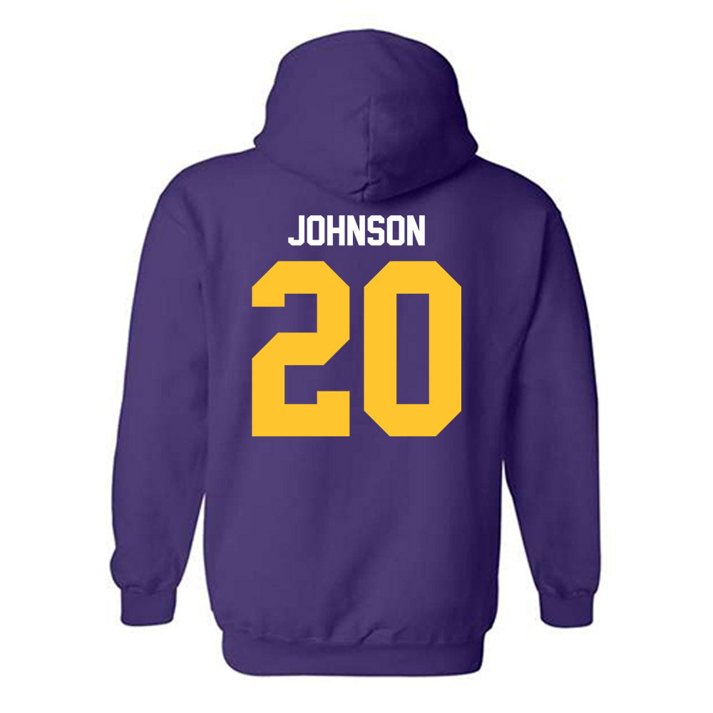 LSU - NCAA Beach Volleyball : Emma Johnson - Classic Shersey Hooded Sweatshirt