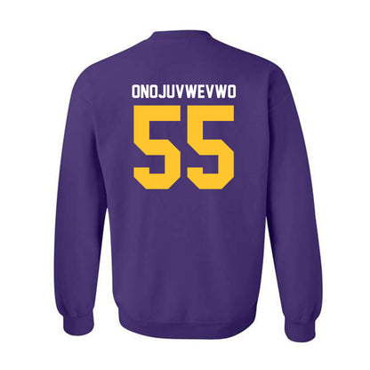 LSU - NCAA Women's Track & Field : Ella Onojuvwevwo - Classic Shersey Crewneck Sweatshirt-1