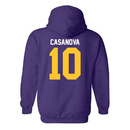 LSU - NCAA Softball : Emilee Casanova - Classic Shersey Hooded Sweatshirt