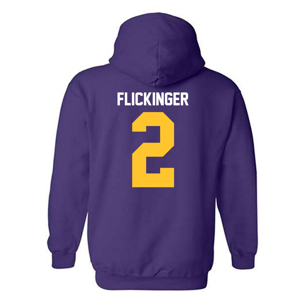 LSU - NCAA Women's Volleyball : Paige Flickinger - Classic Shersey Hooded Sweatshirt