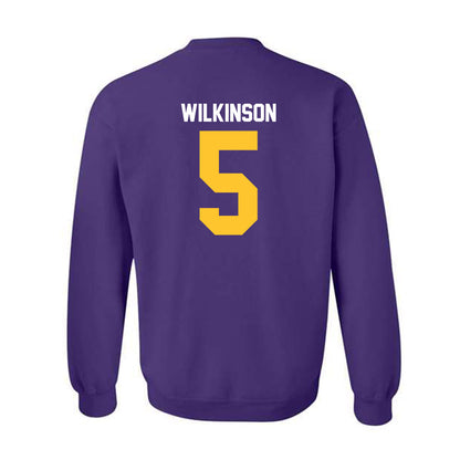 LSU - NCAA Men's Basketball : Mwani Wilkinson - Classic Shersey Crewneck Sweatshirt