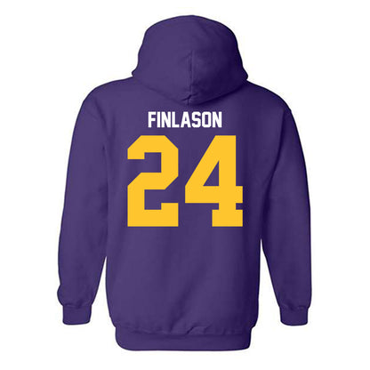 LSU - NCAA Women's Volleyball : Tatum Finlason - Classic Shersey Hooded Sweatshirt