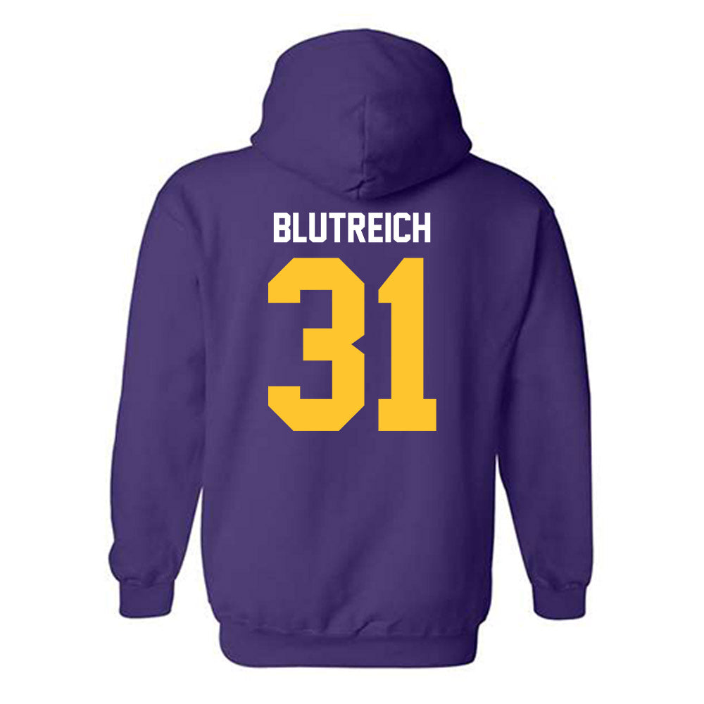 LSU - NCAA Beach Volleyball : Brooke Blutreich - Classic Shersey Hooded Sweatshirt