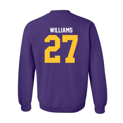 LSU - NCAA Football : Josh Williams - Classic Shersey Crewneck Sweatshirt