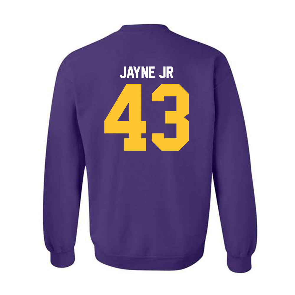 LSU - NCAA Football : Matt Jayne Jr - Classic Shersey Crewneck Sweatshirt