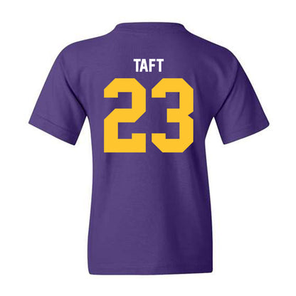 LSU - NCAA Beach Volleyball : Amelia Taft - Classic Shersey Youth T-Shirt